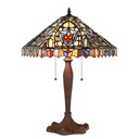 Lampada da tavolo Tiffany Ø 47x60 cm E27/max 2x60W