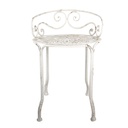 Tabouret Blanc Ø 44x67 cm