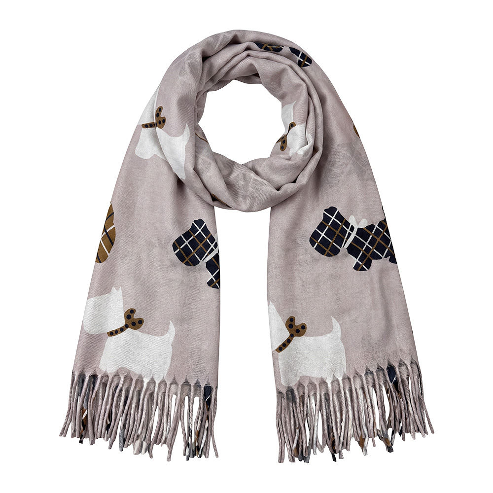 Sjaal 70x180 cm beige