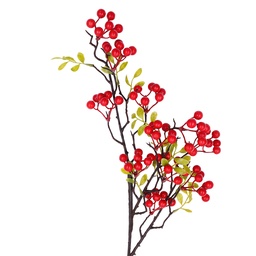 [6PL0424] Decorative Artificial Branch Orange 50 cm