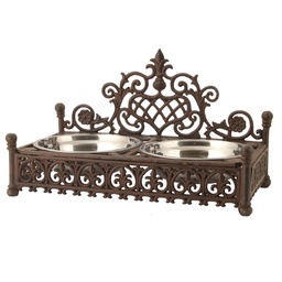 [40322] Dieren voerbak 46x25x27 cm / 2x800 ml