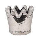 Flower Pot Inside Silver colored Ø 12x10 cm