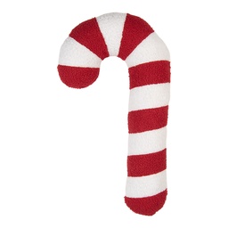 [KG035.016] Coussin rempli Rouge Blanc 20x5x50 cm