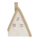 Decorazione Casa con LED Beige 9x7x13 cm