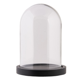 [6GL2168Z] Glasglocke Transparent Ø 12x17 cm