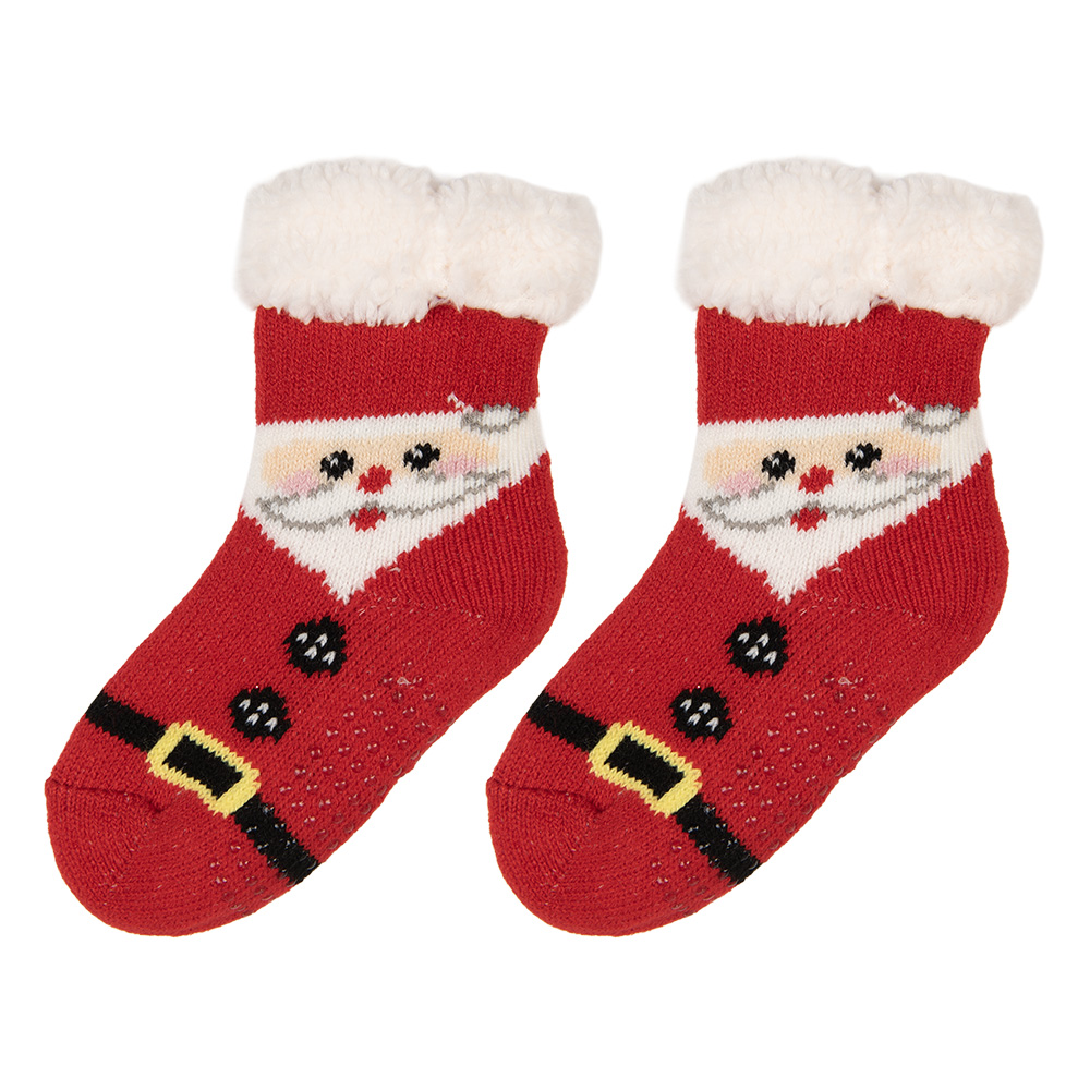 Children's socks Red White one size