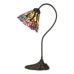 [5LL-6370] Tafellamp Tiffany 30x20x51 cm E14/max 1x40W