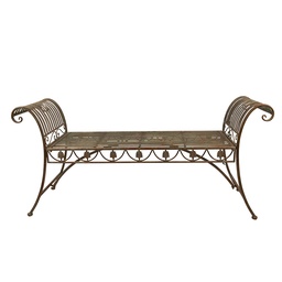 [5Y1052] Garden Bench Green, Brown 142x41x66 cm