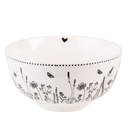 Bol Beige Noir Ø 14x7 cm / 500 ml