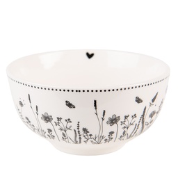 [FAFBO] Bowl Beige Black Ø 14x7 cm / 500 ml