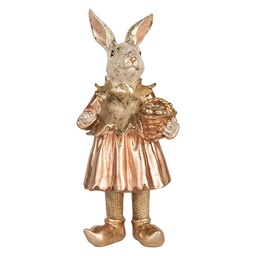 [6PR5494] Decoratie konijn 14x13x35 cm