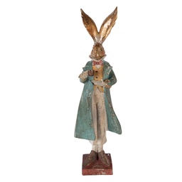 [6PR5988] Decoratie konijn 14x12x47 cm