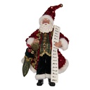 Decorazioni Natalizie Babbo Natale Rosso 16x8x28 cm