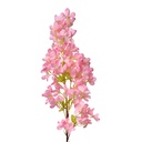 Decorative Artificial Branch with flowers Pink Green 15x8x100 cm