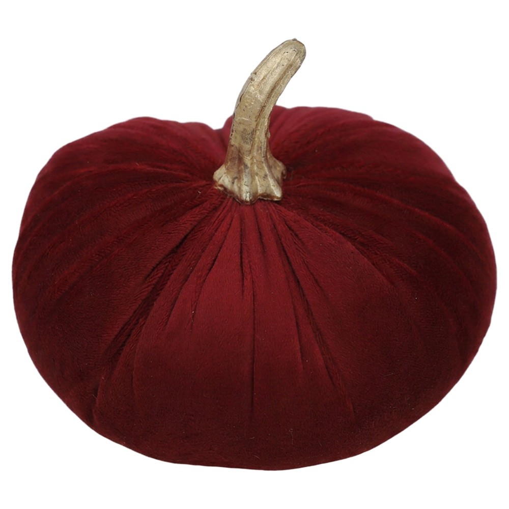 Décoration Citrouille Rouge Ø 15x13 cm