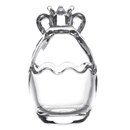 [6GL4235S] Bonbonniere mit Deckel Transparent Ø 7x11 cm