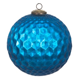 [6GL3733] Christmas Ball XL Blue Ø 25x25 cm
