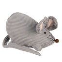 Decoration Mouse Grey 28x15x16 cm