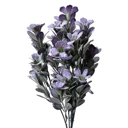 [6PL0382BL] Deko Ast Blau Grün 8x8x35 cm