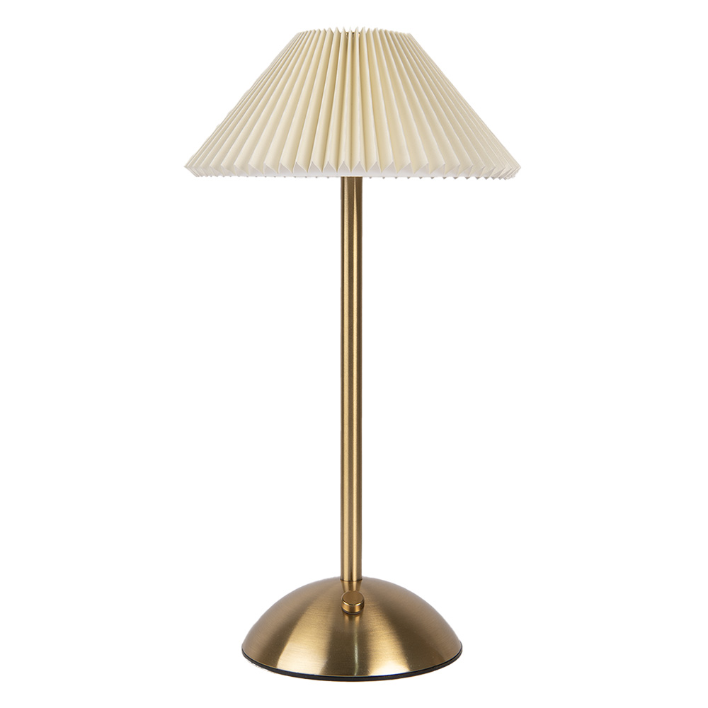 Gabriël Table Lamp Ø 16x30 cm Yellow Metal