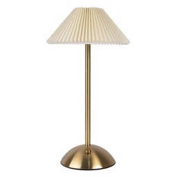 Gabriël Table Lamp Ø 16x30 cm Yellow Metal