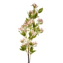 Decorative Artificial Branch with flowers Pink Green 8x8x96 cm