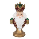 Decorazione Natalizie Babbo Natale con LED Rosso Bianco 15x10x26 cm