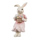 Image de décoration des Lapin Beige Rose 7x5x13 cm