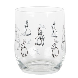 [BNSGL0002] Verre d'eau Transparent Ø 8x9 cm / 300 ml