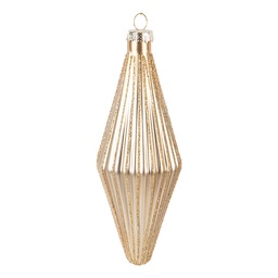 [6GL5113] Palla di natale Color oro Ø 5x15 cm