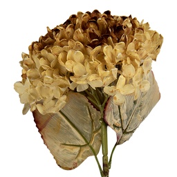 [6PL0404CR] Decoratie tak met bloemen 15x15x47 cm