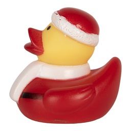 [66343] Décoration canard de bain Rouge Jaune 6x6x6 cm