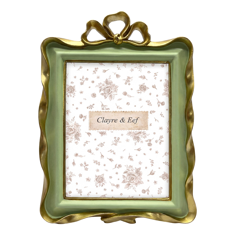 Cadre photo Vert Couleur or 18x2x27 cm / 13x18 cm