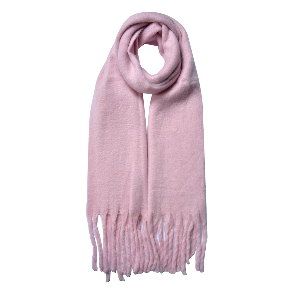 Schal Damen Rosa 38x200 cm