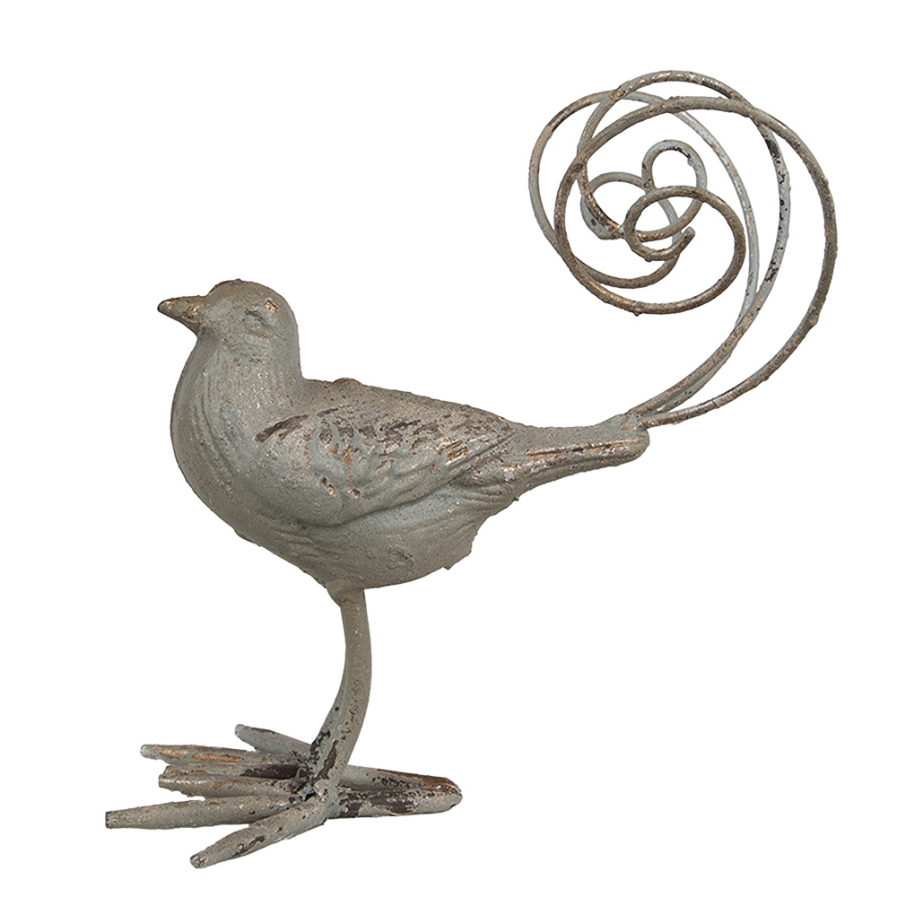 Decoratie vogel 17x10x20 cm