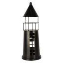 Décoration Phare Noir Ø 16x45 cm