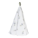 Clayre & Eef Torchon Ø 80 cm Blanc Coton Olives
