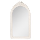 Specchio da Parete Bianco 50x4x92 cm