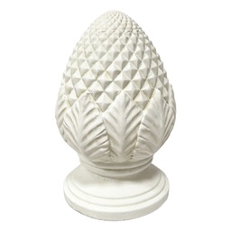 [6TE0592] Decoration Ornament Beige Ø 18x28 cm