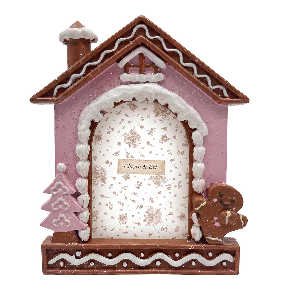 Cornice Foto Rosa Bianco 10x2x14 cm / 6x9 cm