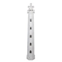 Lampada da Terra Faro Bianco 23x23x140 cm E27/max 1x60W