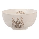 Scodella Beige Marrone Ø 14x7 cm / 500 ml