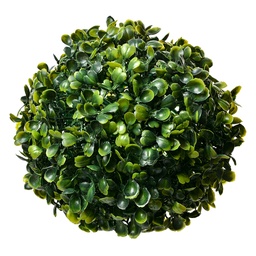 [6PL0325S] Decorazione sfera di Bosso artificiale Verde Ø 17 cm