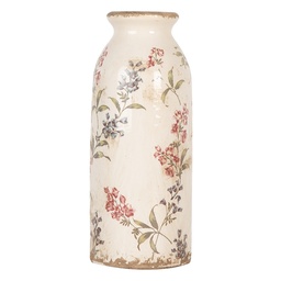 [6CE2025] Vase Beige Rosa Ø 8x20 cm