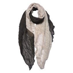 [JZSC0758] Schal Damen Muster Braun, Beige 90x180 cm
