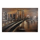 Muro Decorazione skyline 120x5x80 cm