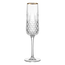 [6GL5527] Verre à champagne Transparent Ø 4x25 cm / 150 ml