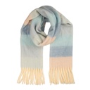 Scarf Women Blue 40x180 cm