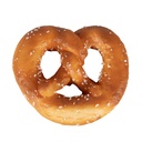 Decorative pretzel Brown 10x9x2 cm