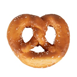 [65977] Decorative pretzel Brown 10x9x2 cm